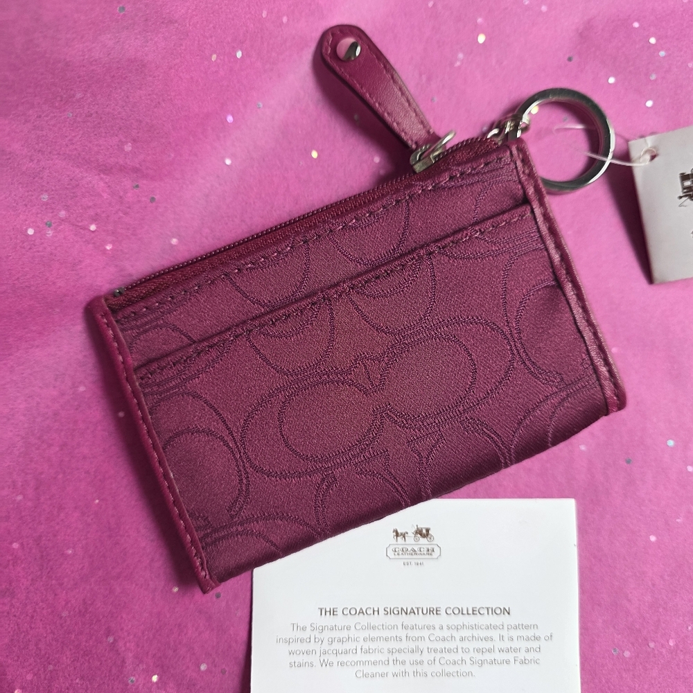 🅢🅞🅛🅓 Coach Card Holder Keycase - Picture 3 of 13